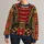 Toy Soldier Uniform Details for Christmas Parties and Festive Holiday Gatherings All-over Print Knitted Sweater - 1
