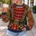 Toy Soldier Uniform Details for Christmas Parties and Festive Holiday Gatherings All-over Print Knitted Sweater - 5