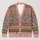 Vintage Floral Garden Bands For Romantic Everyday Layering And Cottagecore Style All-over Print Knitted Cardigan - 1
