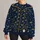Vintage Train Conductor Uniform Holiday Party Look for Festive Christmas Celebrations All-over Print Knitted Sweater - 1