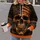 Orange Flag-Bandana Skull for Dark Streetwear and Alternative Everyday Wear Fans All-over Print Hoodie (Lightweight) - 2