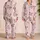 Blush Butterfly Sleepwear For Cozy Summer Nights, Lounging, And Weekend Rest For Women Satin Pajamas Set - 2