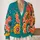 Bohemian Floral Medallions for Colorful Everyday Layering and Relaxed Weekend Style All-over Print Knitted Cardigan - 2