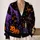 Halloween Pumpkins, Haunted House And Ghosts For Spooky Fall October Nights All-over Print Knitted Cardigan - 2