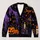 Halloween Pumpkins, Haunted House And Ghosts For Spooky Fall October Nights All-over Print Knitted Cardigan - 1