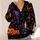 Halloween Pumpkins, Haunted House And Ghosts For Spooky Fall October Nights All-over Print Knitted Cardigan - 4