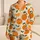 Tangerine Citrus Motif For Cozy Evenings And Thoughtful Gifts For Women At Home Satin Pajamas Set - 1