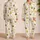 Bee And Honey Garden Motifs For Cozy Evenings, Sweet Gifts, And Relaxed Everyday Women Satin Pajamas Set - 2