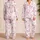 Adorable Axolotl Nursery Sleep Set for Cozy Summer Nights, Gift for Girls and Teens Satin Pajamas Set - 2