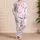 Adorable Axolotl Nursery Sleep Set for Cozy Summer Nights, Gift for Girls and Teens Satin Pajamas Set - 4