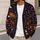 Retro Halloween Pumpkins and Ghosts for Spooky Trick or Treat Nights All-over Print Knitted Cardigan - 5