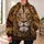 Golden Lion Face for Bold Outdoor Adventures and Everyday Wildlife Style Lovers All-over Print Hoodie (Lightweight) - 6