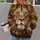 Golden Lion Face for Bold Outdoor Adventures and Everyday Wildlife Style Lovers All-over Print Hoodie (Lightweight) - 2