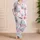 Seashell And Ribbon Bow Coastal Holiday Loungewear Gift For Romantic Women Getaways Satin Pajamas Set - 4