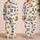 Halloween Skull And Pumpkin Bat Motifs For Cozy Fall Nights And Gift Giving For Women Satin Pajamas Set - 2