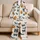 Halloween Skull And Pumpkin Bat Motifs For Cozy Fall Nights And Gift Giving For Women Satin Pajamas Set - 5