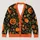 Pumpkin Ghost and Jack O Lanterns for Halloween Harvest Season and Fall Outings All-over Print Knitted Cardigan - 1