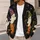Cute Ghosts And Jack O Lanterns For Spooky Halloween Fall Celebrations All-over Print Knitted Cardigan - 5