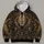 Golden Lion and Botanical Flourishes for Bold Everyday Wear and Vintage Animal Style All-over Print Hoodie (Lightweight) - 4