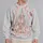 Pastel Castle And Pink Bows For Christmas Magic And Family Holiday Getaway Celebrations All-over Print Knitted Sweater - 2
