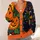 Black Cat Halloween Night Scene for Spooky Autumn Celebrations and Fall Gatherings All-over Print Knitted Cardigan - 4