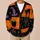 Retro Halloween Black Cat, Ghost and Pumpkin Autumn Style for Women and Fans All-over Print Knitted Cardigan - 6
