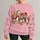 Holiday Cartoon Animal Friends for Festive Family Christmas Celebrations Together All-over Print Knitted Sweater - 1