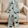 Kawaii Cat Faces For Cozy Bedtime Lounging And Gift Giving For Cat Lovers And Teens Satin Pajamas Set - 5