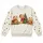 Honey Bear Christmas Scene for Cozy Holiday Celebrations and Seasonal Gifting All-over Print Knitted Sweater - 4