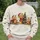 Honey Bear Christmas Scene for Cozy Holiday Celebrations and Seasonal Gifting All-over Print Knitted Sweater - 6