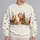 Honey Bear Christmas Scene for Cozy Holiday Celebrations and Seasonal Gifting All-over Print Knitted Sweater - 2