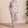 Cute Baby Axolotl Loungewear for Cozy Bedtime, Home Relaxation, and Gifts for Girls Satin Pajamas Set - 4