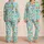 Pastel Kittens in Bubble Tea and Desserts for Cozy Girls Sleepwear Bedtime Gifts Satin Pajamas Set - 2