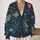 Moonlit Moths and Wildflowers for Bohemian Everyday Layering, Nature Loving Women All-over Print Knitted Cardigan - 2