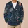 Moonlit Moths and Wildflowers for Bohemian Everyday Layering, Nature Loving Women All-over Print Knitted Cardigan - 6