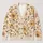 Watercolor Floral Blooms For Relaxed Everyday Layering Women's Spring Summer Style All-over Print Knitted Cardigan - 1