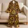 Sunflower Bloom Sleepwear for Cozy Nights, Weekend Lounging, and Gift Giving for Women Satin Pajamas Set - 5