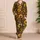 Sunflower Bloom Sleepwear for Cozy Nights, Weekend Lounging, and Gift Giving for Women Satin Pajamas Set - 4