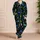 Punk Skull Heart Street Style For Vacation Days And Cozy Everyday Wear For Women Satin Pajamas Set - 4
