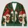 Christmas Gnome Trio With Festive Tree Details For Cozy Holiday Gatherings All-over Print Knitted Cardigan - 1