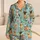 Aqua Dog Breed Collage Gift for Dog Lovers, Casual Comfort for Daily Wear Set Satin Pajamas Set - 1