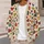 Multicolor Heart Motifs for Cheerful Everyday Layering and Casual Romance for Women All-over Print Knitted Cardigan - 5