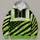 Distressed Lime Flag Stripes for Rugged Outdoor Workwear and Everyday Utility Style All-over Print Hoodie (Lightweight) - 4