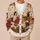 Whimsical Cat Living Room Scene for Cozy Everyday Layering and Casual Wardrobe Styling All-over Print Knitted Cardigan - 6