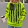 Distressed Star Stripe Emblem For Commute And Worksite Visibility Everyday American Style All-over Print Hoodie (Lightweight) - 2