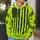 Distressed Star Stripe Emblem For Commute And Worksite Visibility Everyday American Style All-over Print Hoodie (Lightweight) - 5