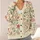 Botanical Wildflower Motifs for Relaxed Everyday Layering, Weekends, and Garden Walks All-over Print Knitted Cardigan - 4