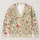 Botanical Wildflower Motifs for Relaxed Everyday Layering, Weekends, and Garden Walks All-over Print Knitted Cardigan - 1