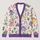 Cute Dinosaur Rainbow Garden Friends for Playful Everyday Layering Kids and Families All-over Print Knitted Cardigan - 1