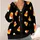 Candy Corn Halloween Motifs For Festive Fall Layering And Everyday Women's Seasonal Style All-over Print Knitted Cardigan - 4